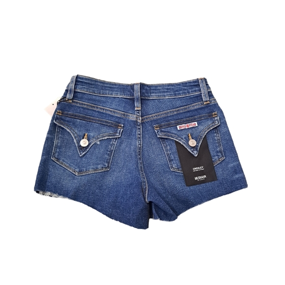 Hudson Croxly High Rise Flap Short 24 - Picture 4 of 10